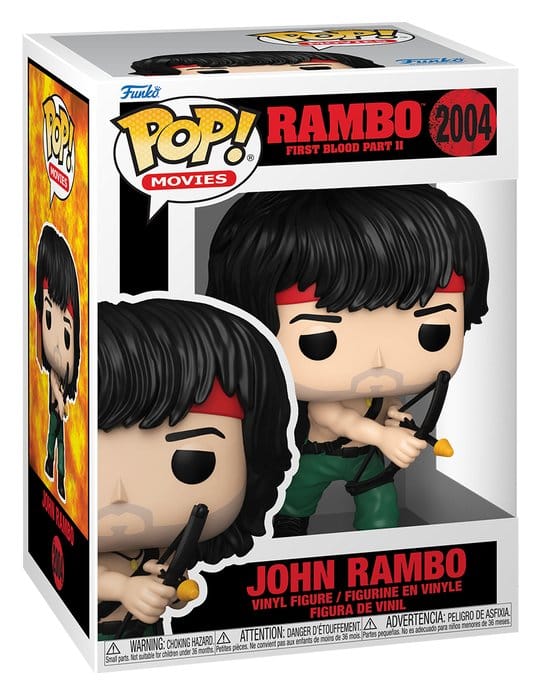 Rambo POP! Movies Vinyl Figur John Rambo w/Bow 9 cm