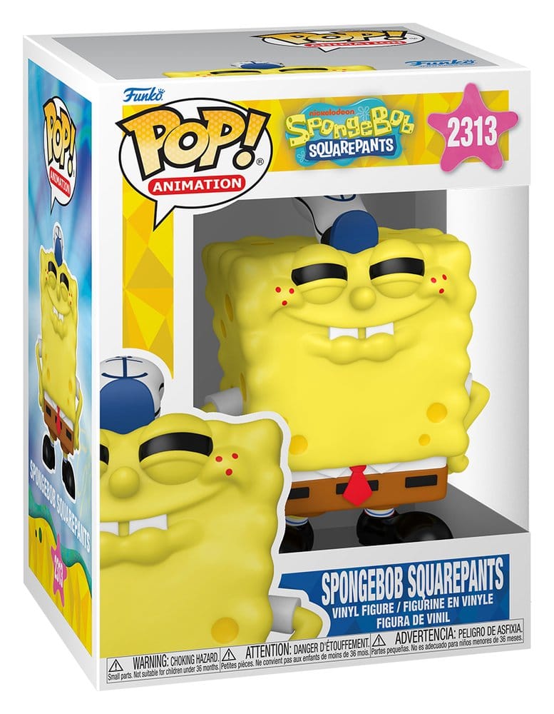 SpongeBob Schwammkopf POP! Animation Vinyl Figur SpongeBob 9 cm