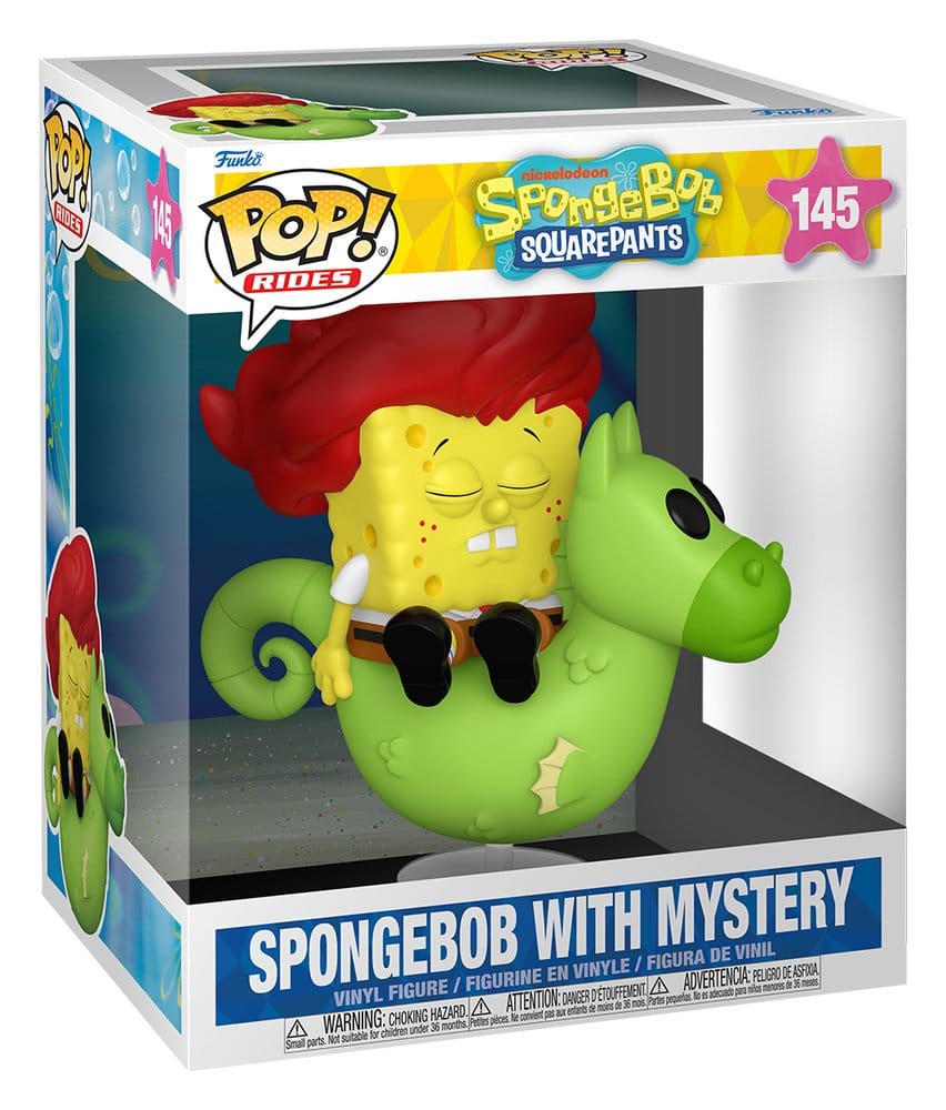 SpongeBob Schwammkopf POP! Rides Deluxe Vinyl Figur SpongeBob & Mystery 15 cm