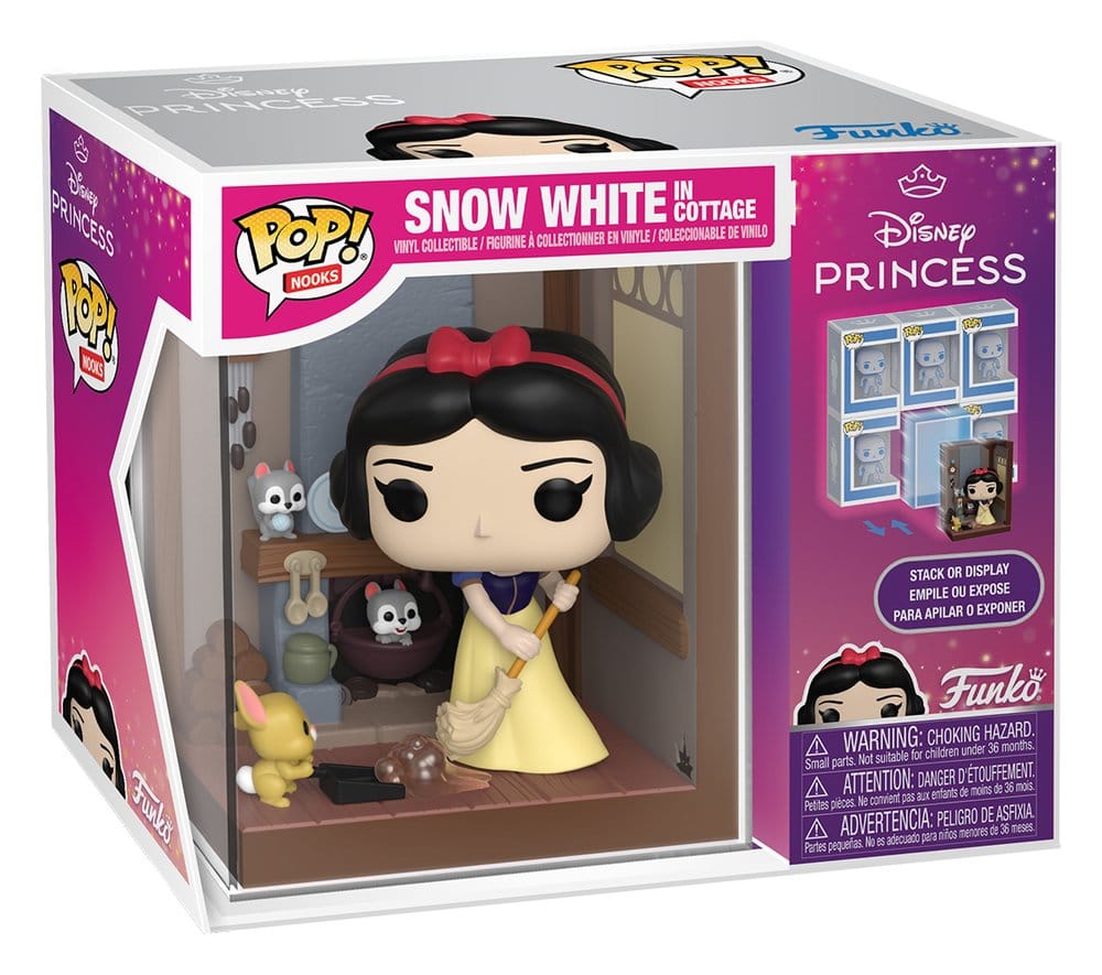 Schneewittchen POP! Nooks Vinyl Figur Dwarfs House 9 cm