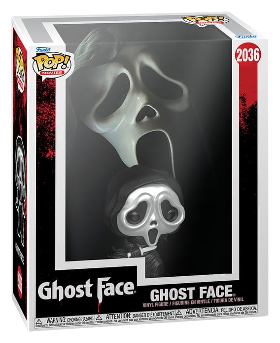 Scream POP! VHS Covers Vinyl Figur Ghost Face 9 cm