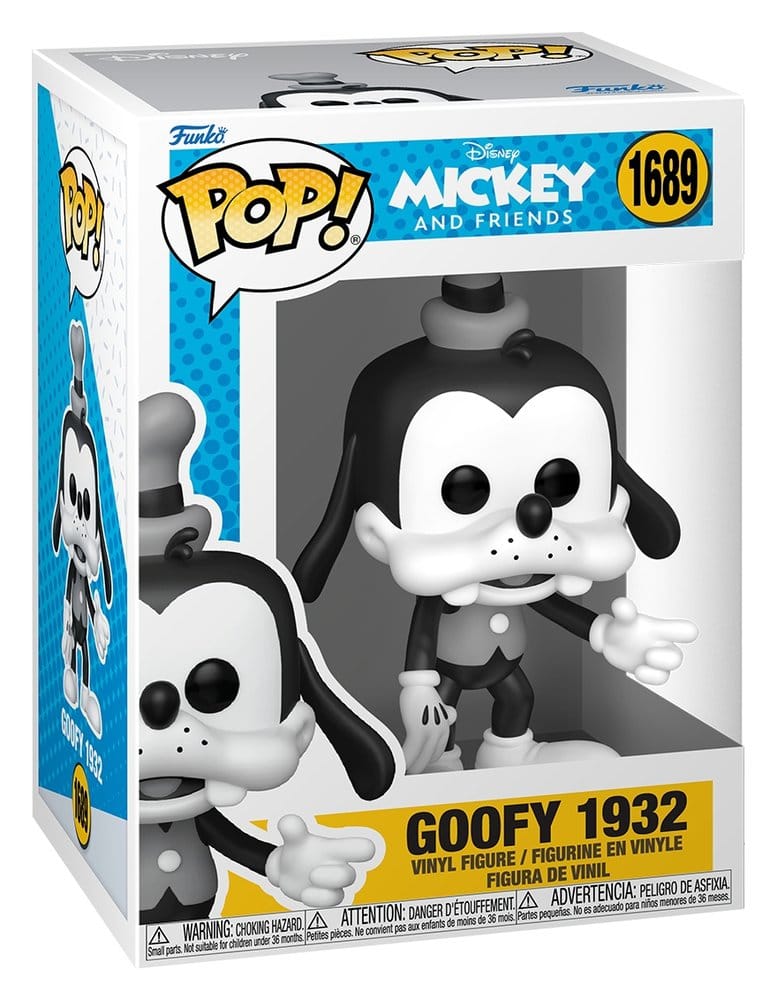 Mickey and Friends POP! Vinyl Figur Goofy 1932 9 cm