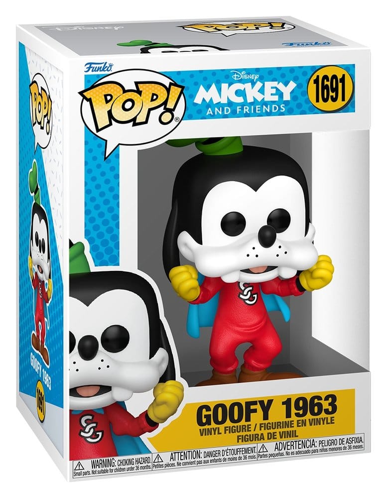 Mickey and Friends POP! Vinyl Figur Goofy 1963 9 cm