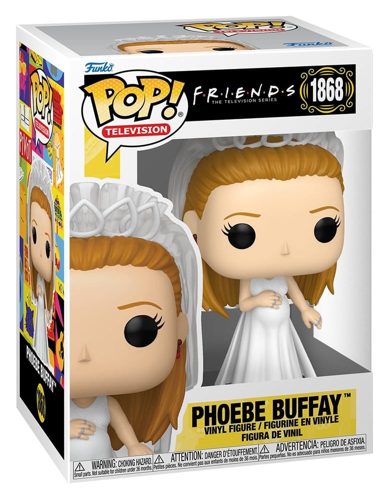 Friends POP! TV Vinyl Figur Phoebe Buffay (Wedding Dress) 9 cm