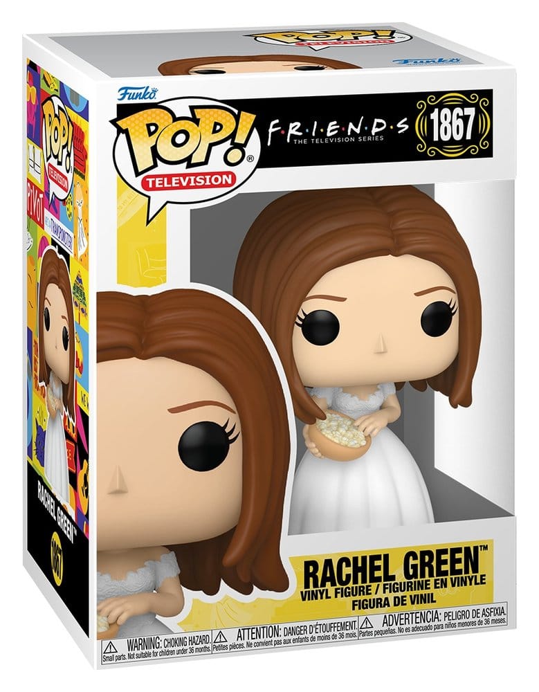 Friends POP! TV Vinyl Figur Rachel Green (Wedding Dress) 9 cm