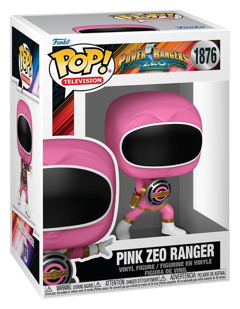 Power Rangers Zeo POP! Movies Vinyl Figuren Zeo Ranger Pink 9 cm