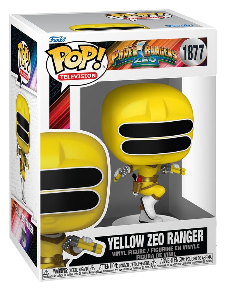Power Rangers Zeo POP! Movies Vinyl Figuren Zeo Ranger Yellow 9 cm