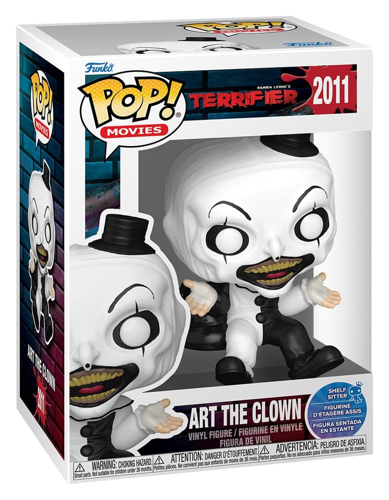 Terrifier POP! Movies Vinyl Figur Art the Clown (Horror Sitters) 9 cm
