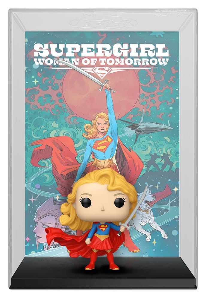 DC Comics POP! Comic Cover Vinyl Figur Supergirl 9 cm