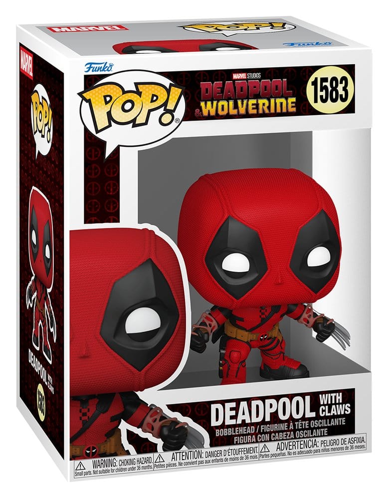 Deadpool & Wolverine POP! Vinyl Figur Deadpool with Claws 9 cm