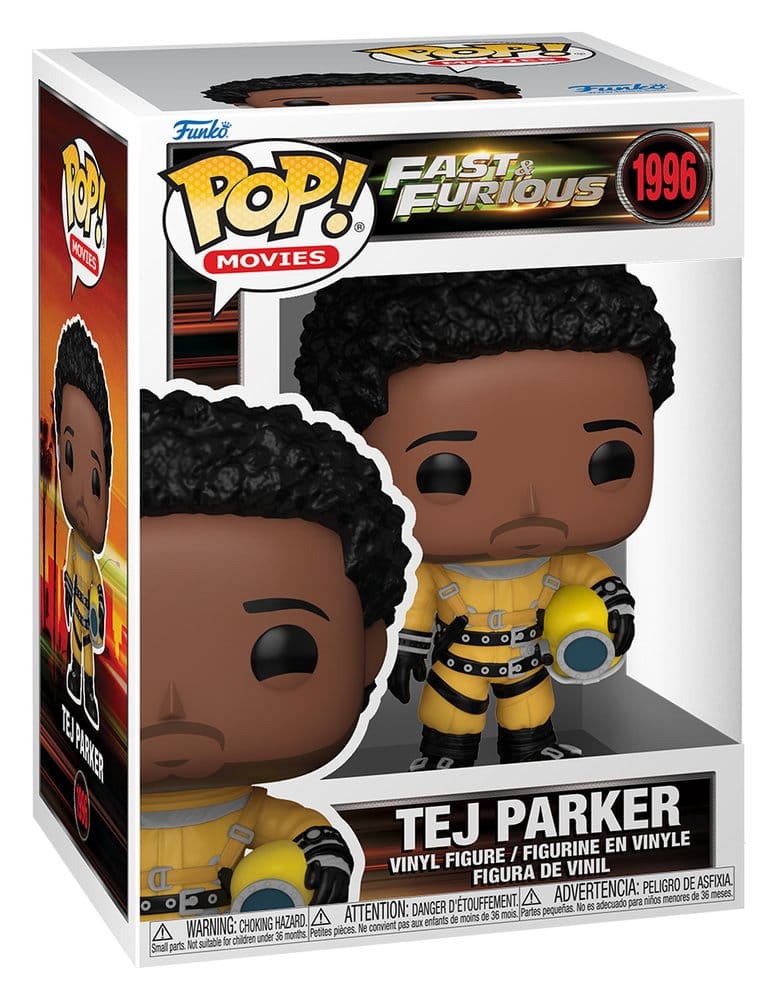 Fast & Furious POP! Movies Vinyl Figur Tej Parker 9 cm