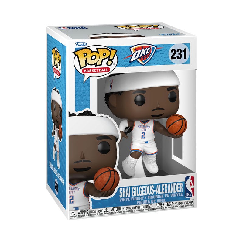 NBA Legends POP! Sports Vinyl Figur Thunder- SG-A (Home) 9 cm