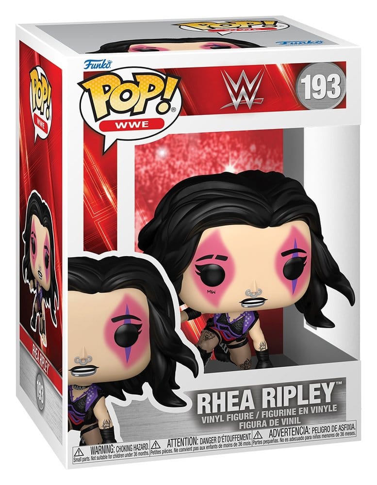 WWE POP! Vinyl Figuren Rhea Ripley (WrestleMania XL) with Chase 9 cm Sortiment (6)
