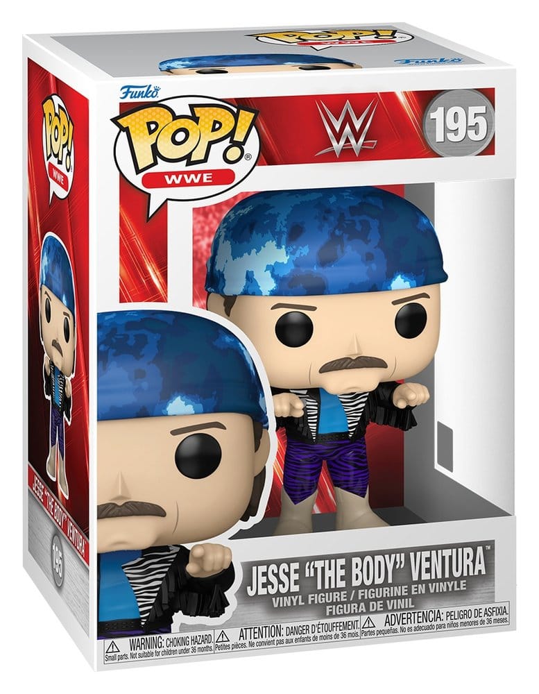 WWE POP! Vinyl Figur Jesse "The Body" Ventura 9 cm