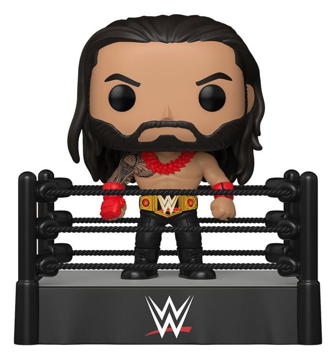 WWE POP! Deluxe Vinyl Figur Roman Reigns in Ring 9 cm