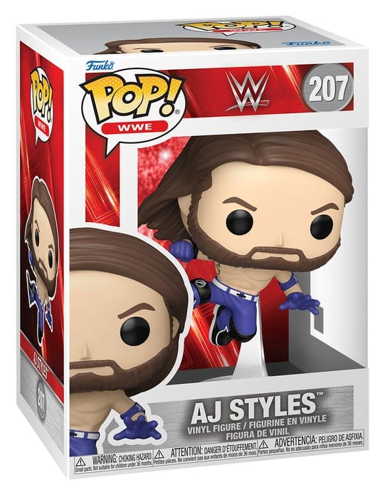 WWE POP! Vinyl Figur AJ Styles 9 cm