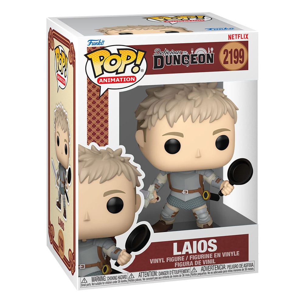 Delicious in Dungeon POP! Animation Vinyl Figuren Laios with Chase 9 cm Sortiment (6)