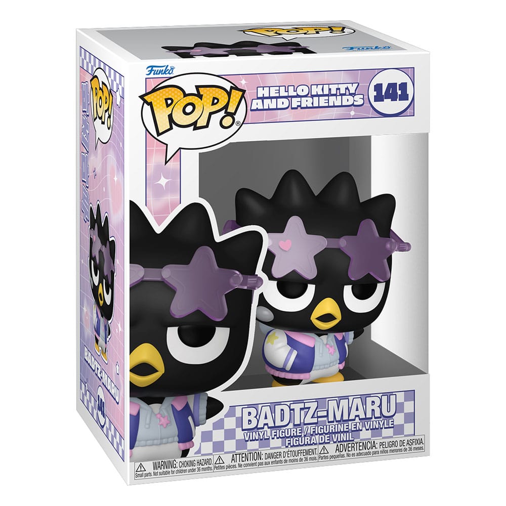 Hello Kitty and Friends POP! Animation Vinyl Figur Badtz-Maru (K-Pop Outfit) 9 cm