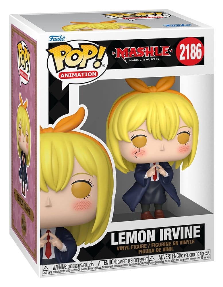 Mashle POP! Animation Vinyl Figur Lemon Irvine 9 cm