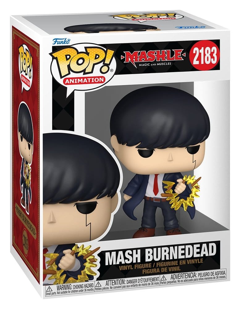 Mashle POP! Animation Vinyl Figur Mash Burnedead 9 cm