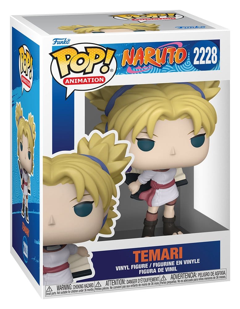 Naruto Classic POP! Animation Vinyl Figur Temari 9 cm