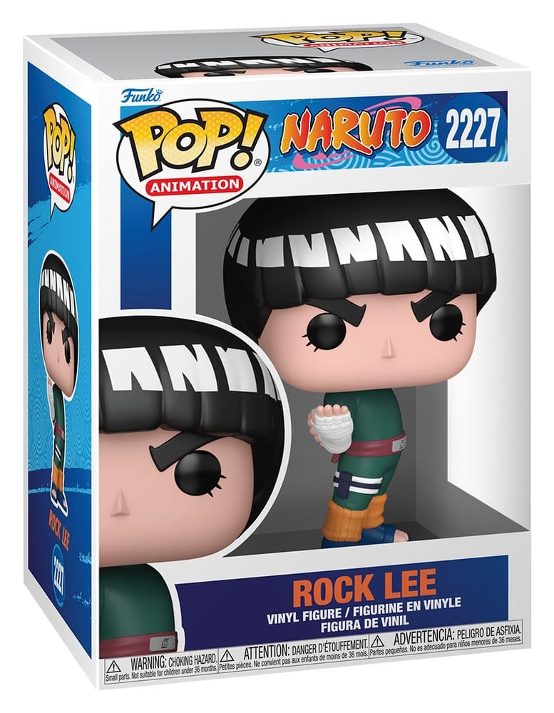 Naruto Classic POP! Animation Vinyl Figur Rock Lee 9 cm