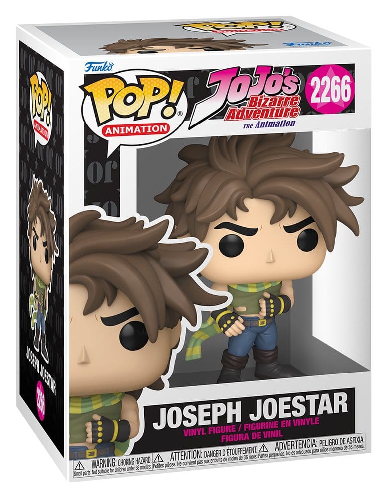 JoJo´s Bizarre Adventure POP! Animation Vinyl Figuren Joseph 9 cm