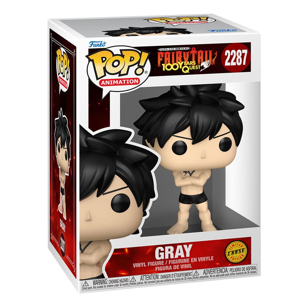 Fairy Tail 100 Year Quest POP! Animation Vinyl Figuren Gray w/Chase 9 cm Sortiment (6)