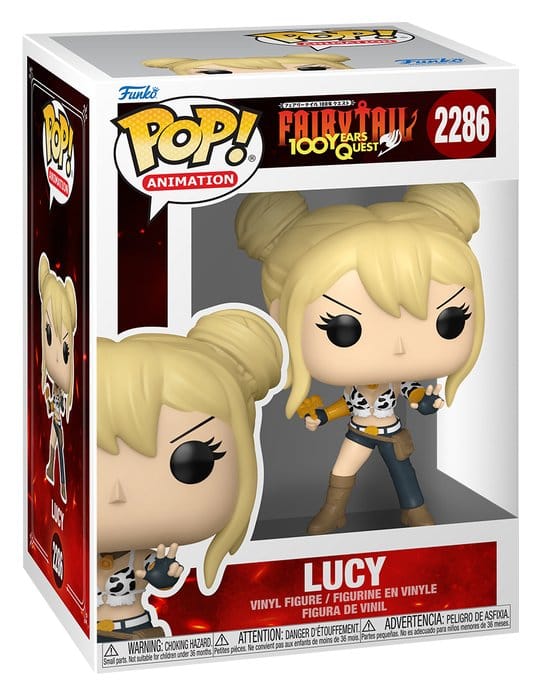 Fairy Tail-100 Years Quest POP! Animation Vinyl Figur Lucy 9 cm