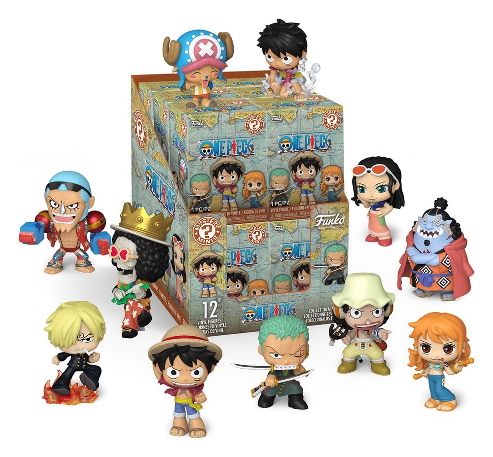 One Piece Mystery Minis Minifiguren PDQ 5 cm Display (12)
