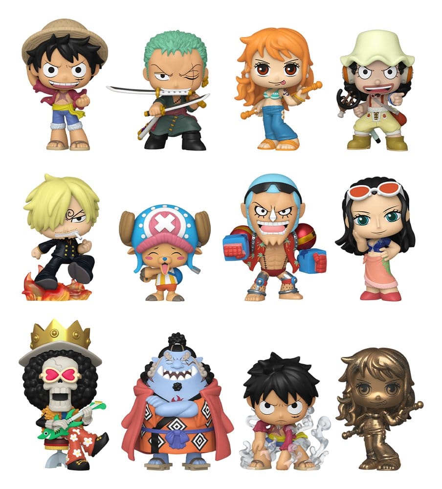 One Piece Mystery Minis Minifiguren PDQ 5 cm Display (12)
