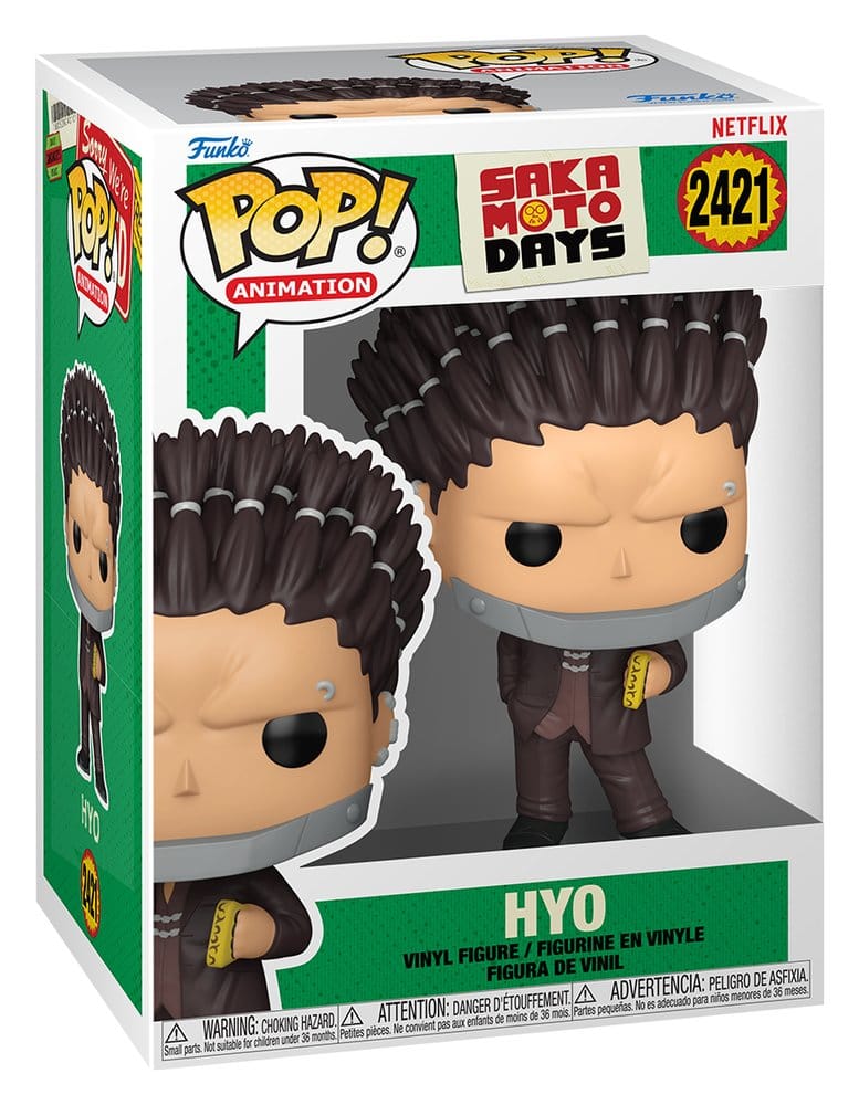 Sakamoto Days POP! Animation Vinyl Figur Hyo 9 cm