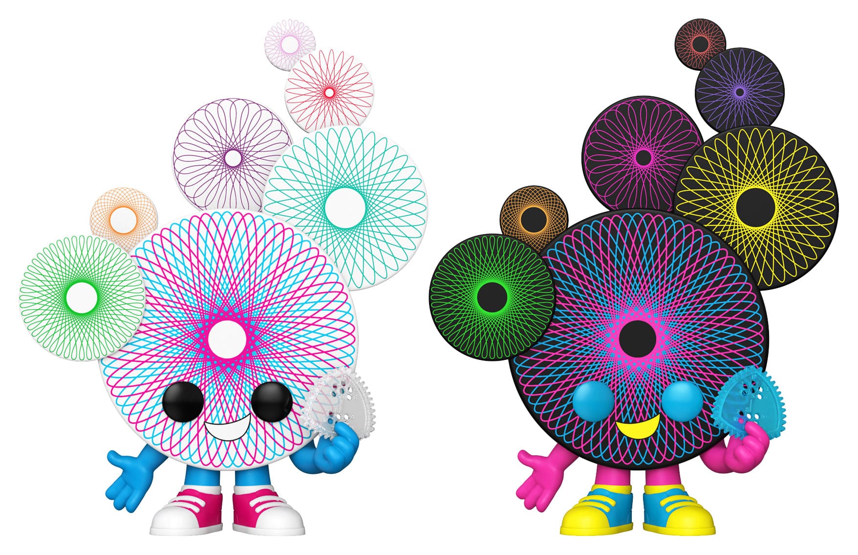 Spirograph POP! Games Vinyl Figuren Spirograph w/Chase 9 cm Sortiment (6)