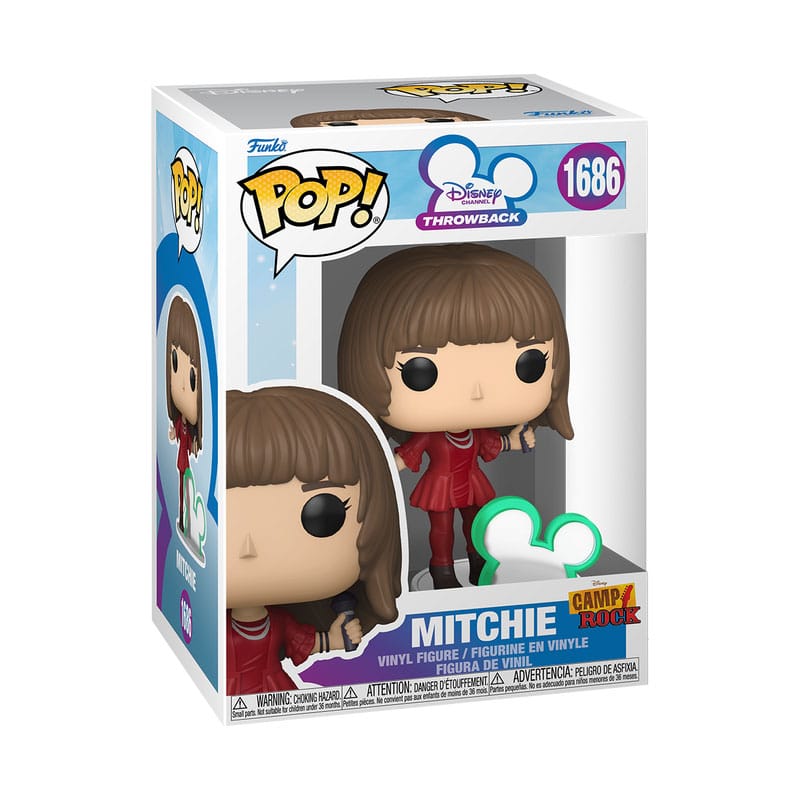 Disney Channel Retro POP! Disney Vinyl Figur CR - Mitchie w/Disney Icon 9 cm