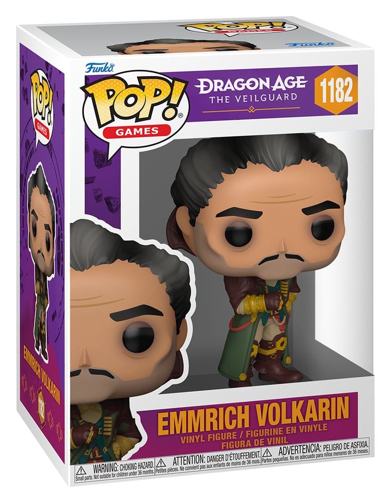 Dragon Age: The Veilguard POP! Games Vinyl Figur Emmrich Volkarin 9 cm
