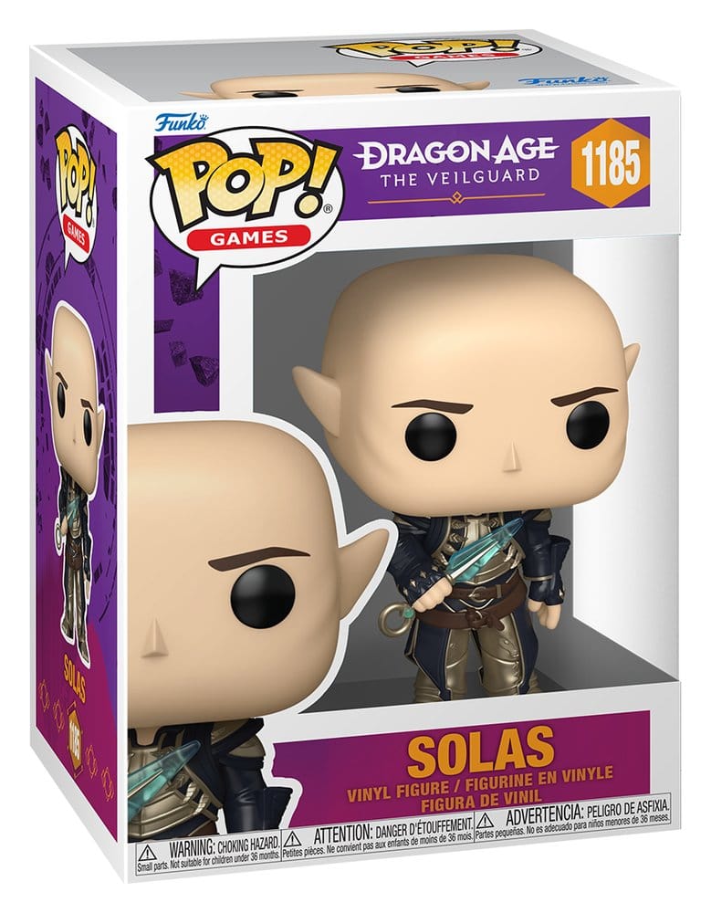 Dragon Age: The Veilguard POP! Games Vinyl Figur Solas 9 cm