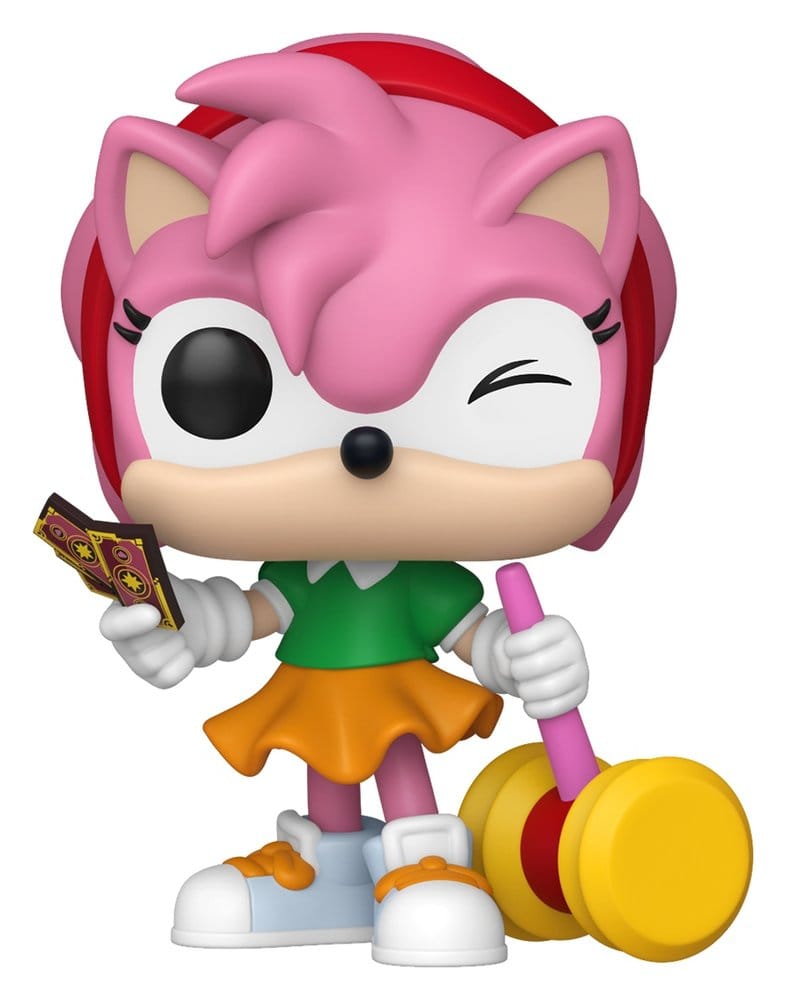 Sonic - The Hedgehog POP! Games Vinyl Figuren Amy Rose with Piko Hammer with Chase 9 cm Sortiment (6)