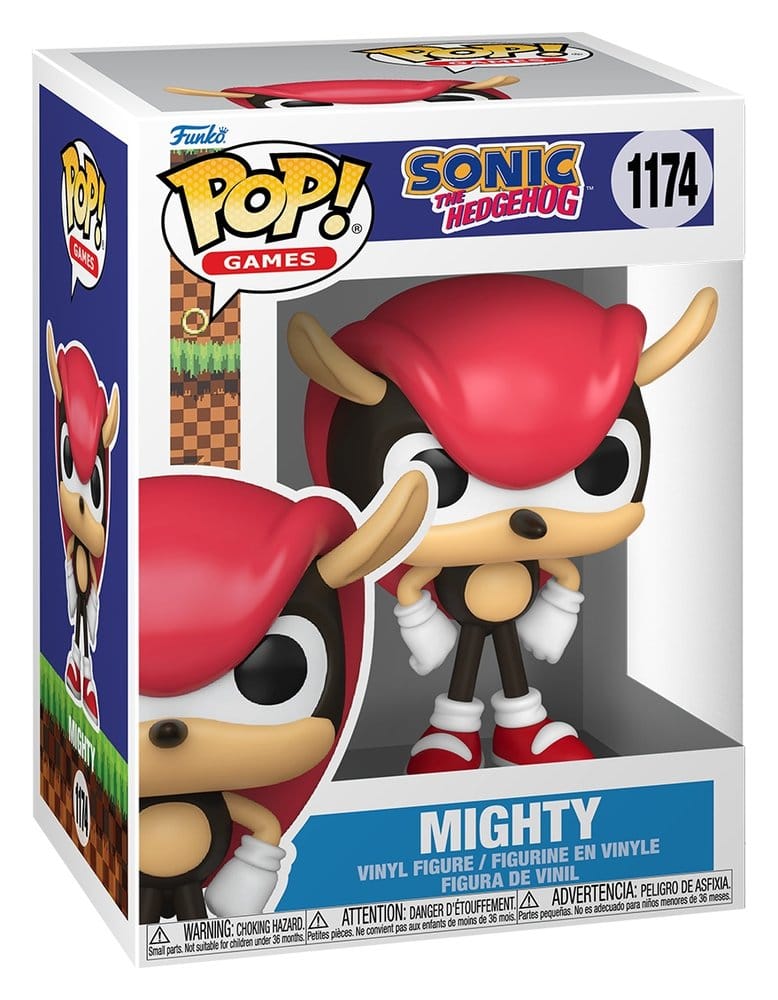 Sonic - The Hedgehog POP! Movies Vinyl Figuren Mighty the Armadillo 9 cm