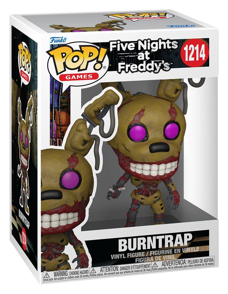 Five Nights at Freddy's POP! Games Vinyl Figur Burntrap 9 cm