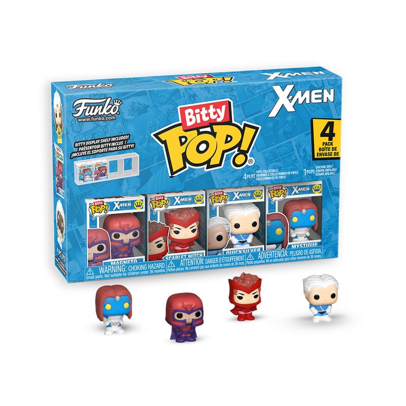 X-Men Bitty POP! Vinyl Figuren 4er-Pack Magneto 2,5 cm