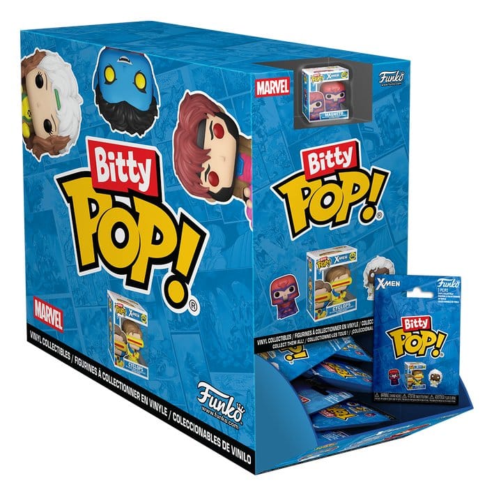 X-Men Bitty POP! Single Vinyl Figuren Display (32) PDQ 2,5 cm