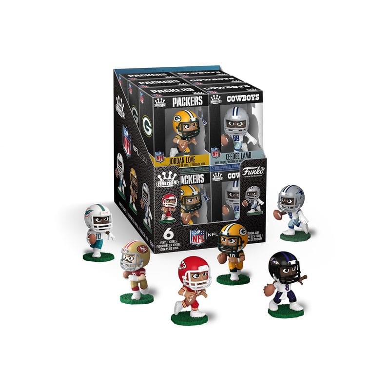 NFL Mystery Minis Minifiguren PDQ 5 cm Display (12)