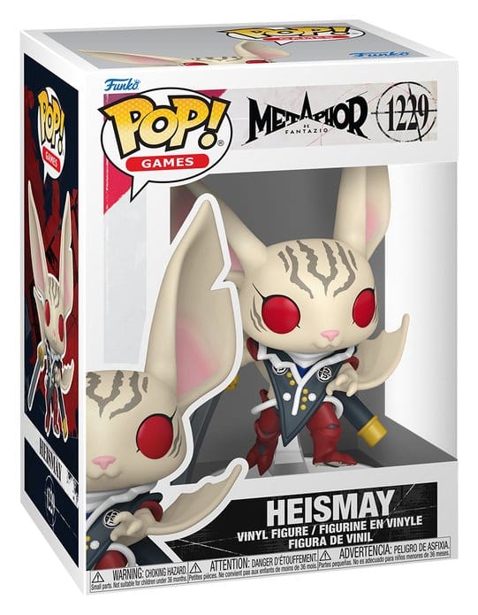 Metaphor: ReFantazio POP! Games Vinyl Figur Heismay 9 cm