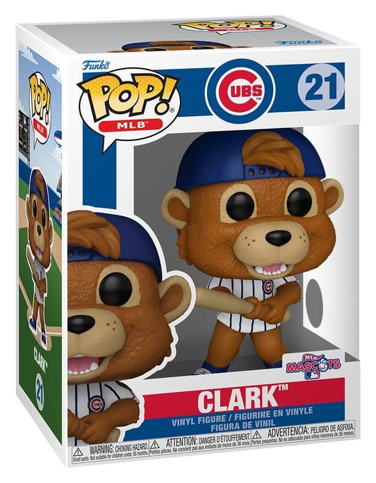 Chicago Cubs POP! MLB Vinyl Figur Clark 9 cm