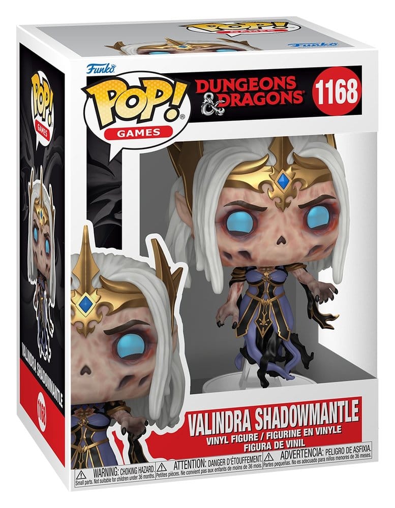 Dungeons & Dragons POP! Games Vinyl Figur Valindra Shadowmantle 9 cm