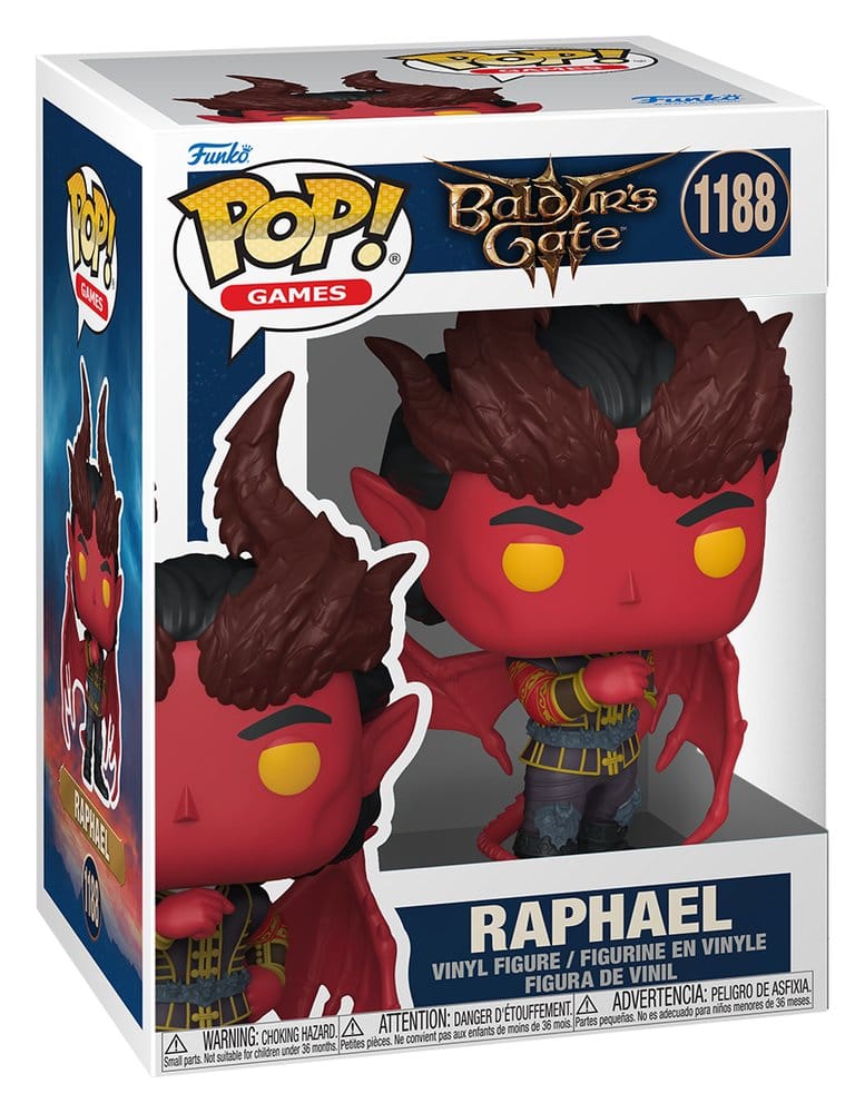Baldur's Gate POP! Games Vinyl Figur Raphael 9 cm