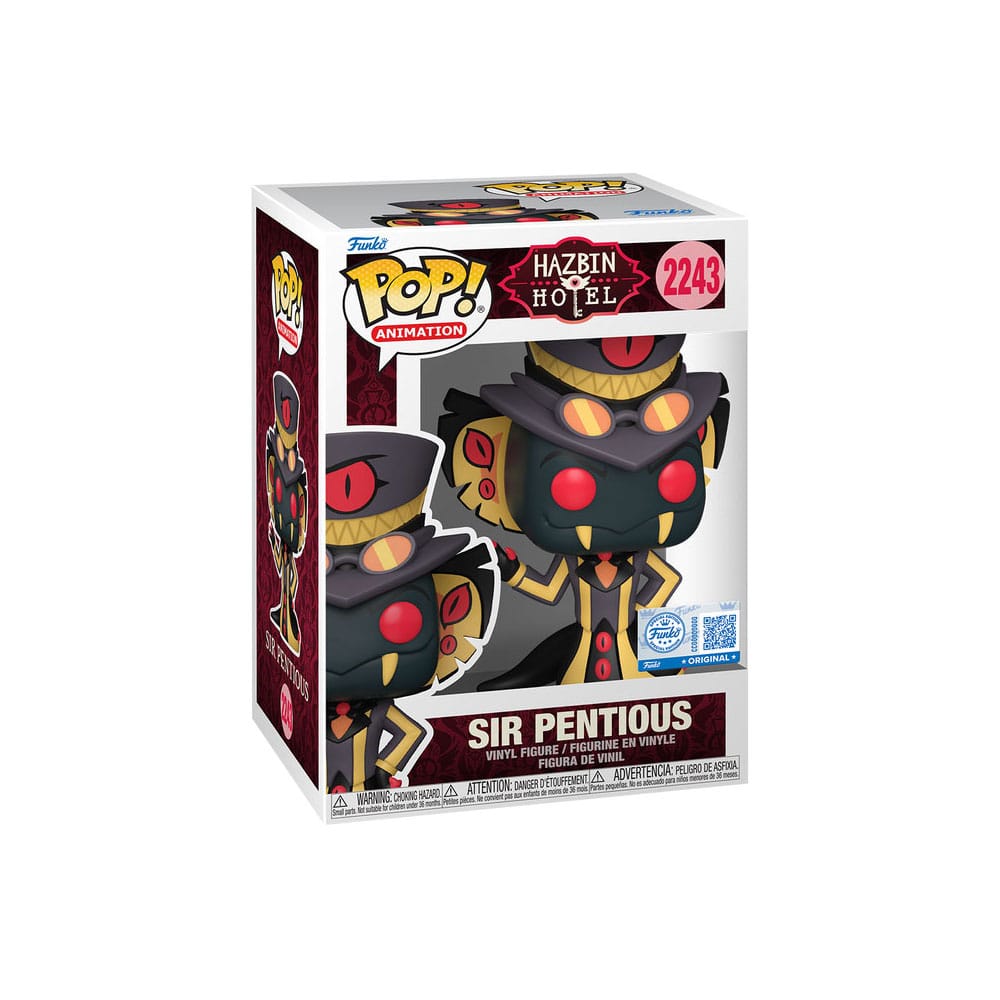 Hazbin Hotel POP! Animation Vinyl Figuren Sir Pentious with Chase 9 cm Sortiment (6)