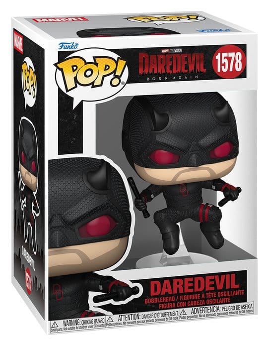 Daredevil: Born Again POP! Marvel Vinyl Figur Daredevil (Black Suit) 9 cm