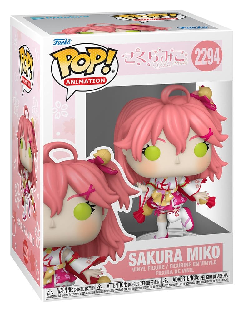 hololive POP! Animation Vinyl Figur Sakura Miko 9 cm