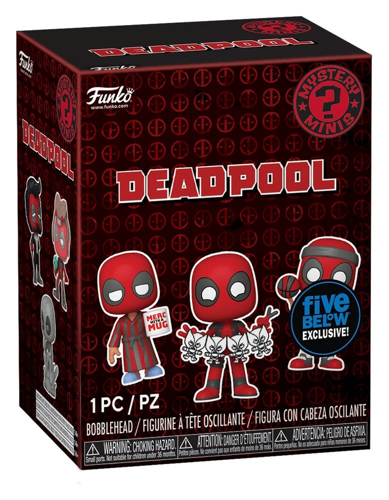 Marvel Comics Mystery Minis Minifiguren 5 cm Deadpool Series 5 Display (12)